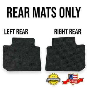 *REAR ONLY* Subaru Impreza 2012-2016 Black Floor Mats Carpets J501SFJ100 OEM NOB